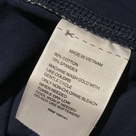 REEBOK High Waisted Leggings Sz Medium Side Pockets Blue Good Quality - Picture 11 of 12